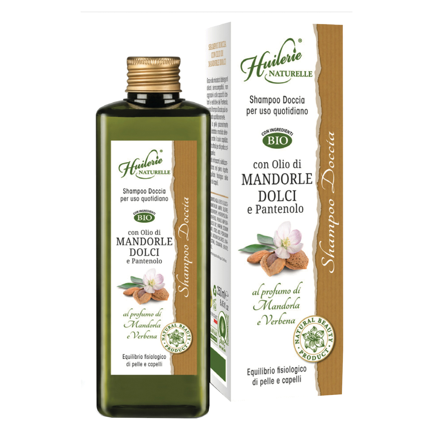 Shampoo doccia mandorla e verbena