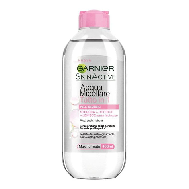 Garnier skin acqua micellare pelli sensibili 400 ml