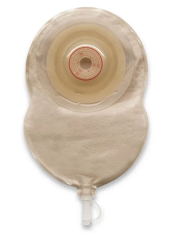 Sacca per urostomia monouso monopezzo opaca esteem+ flex convex misura 10/43 mm profilo convessita' v1 bassa 10 pezzi