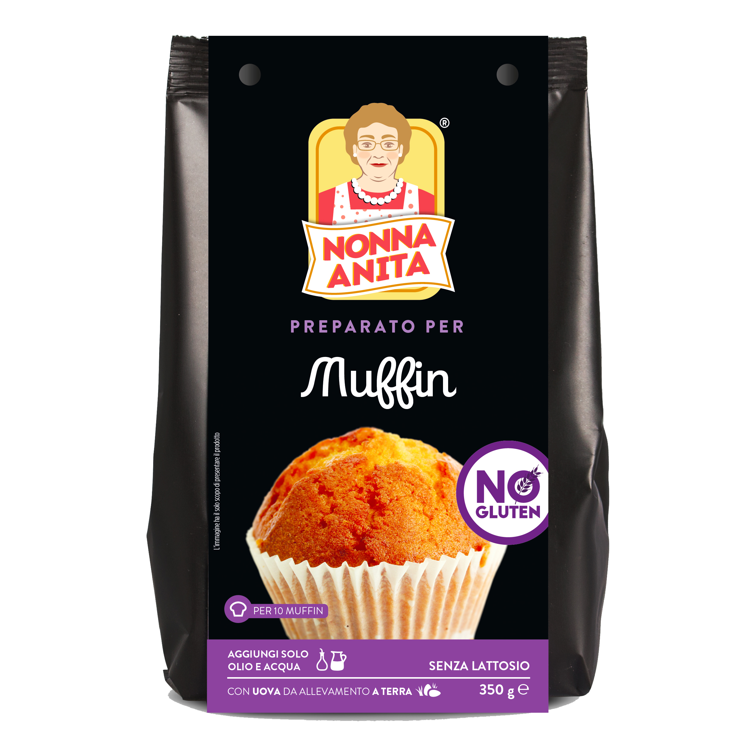 Nonna anita prep.muffin 350g