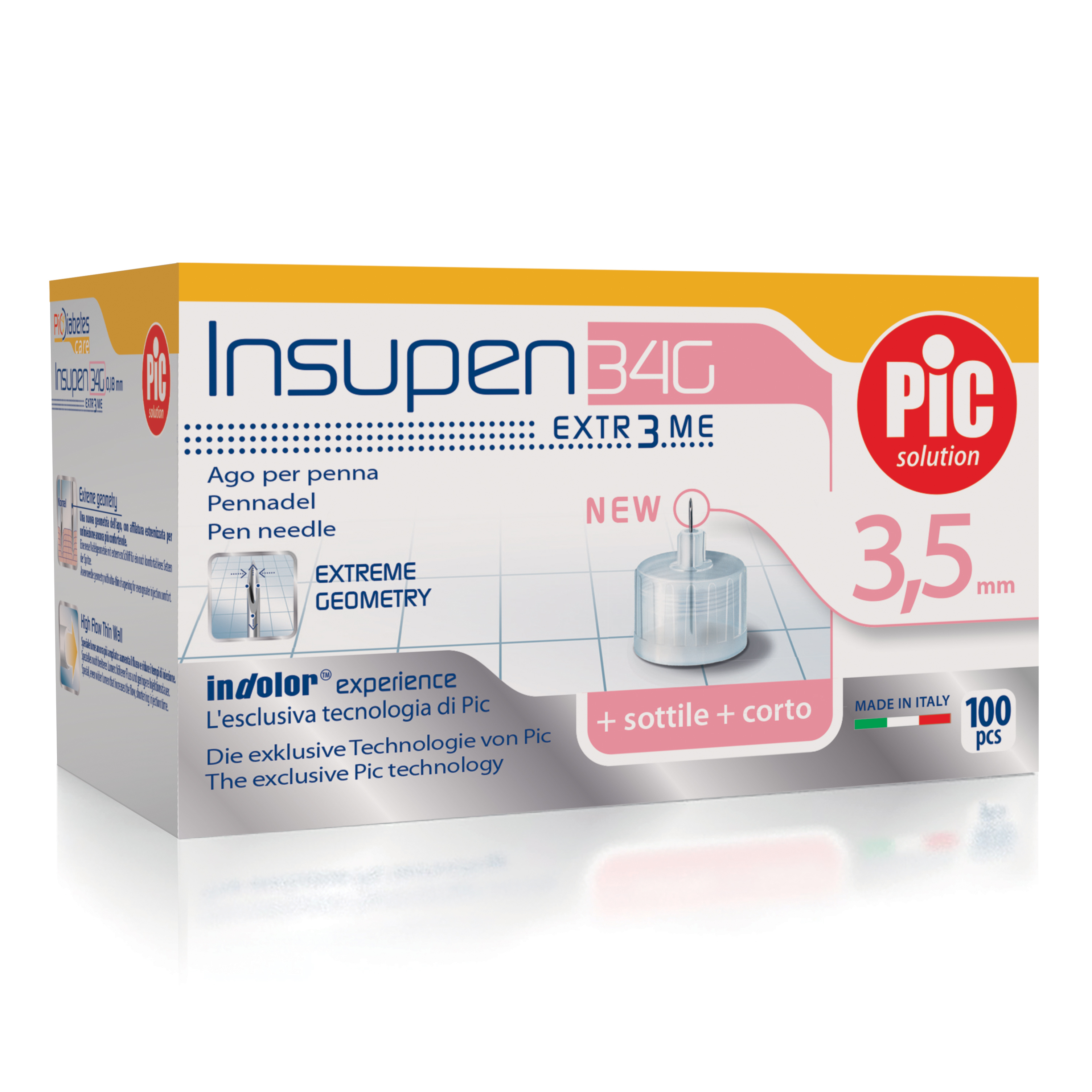 Insupen 34g 3,5mm 100 aghi