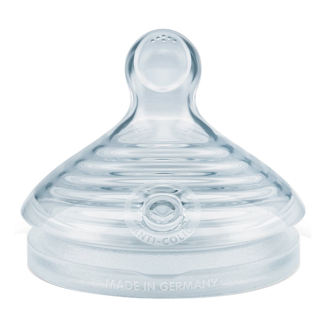 Nuk Tettarella Natural Sense In Silicone 0-6 Mesi Misura Media 2 Pezzi