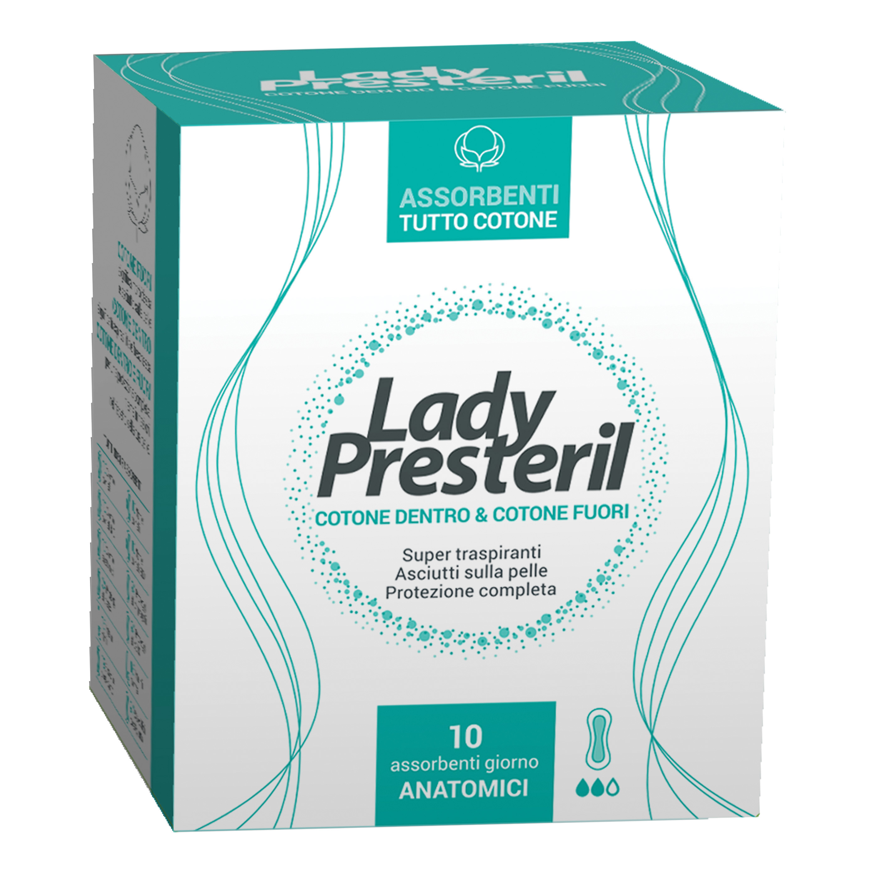 Lady presteril proteggislip anatomico promo 24 pezzi