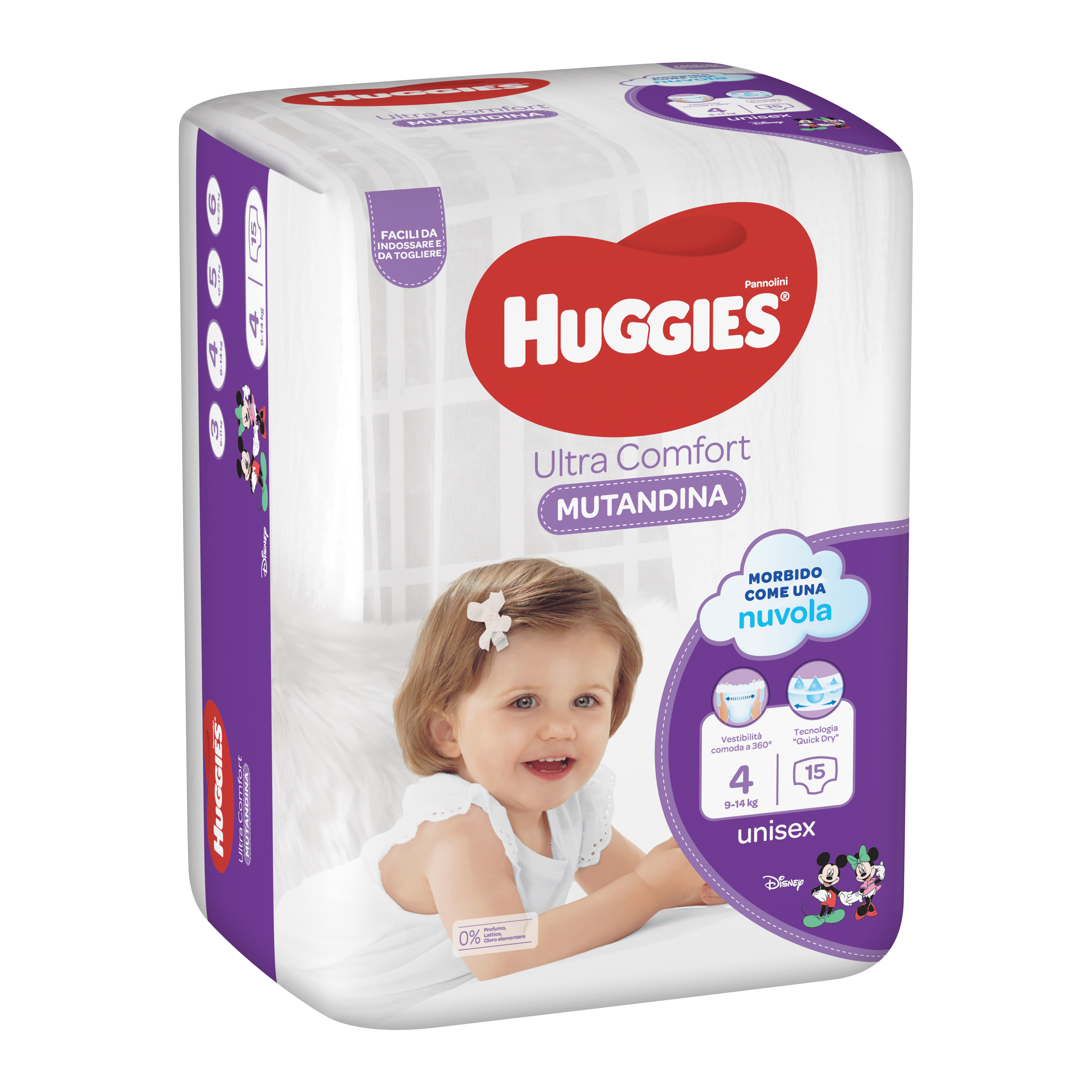 Hugg.p-mut.4(9-14kg)15pezzi