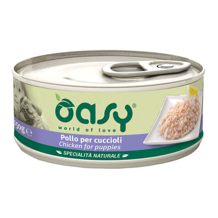 Oasy Cane Specialita' Naturali Puppy Pollo 150 Gr