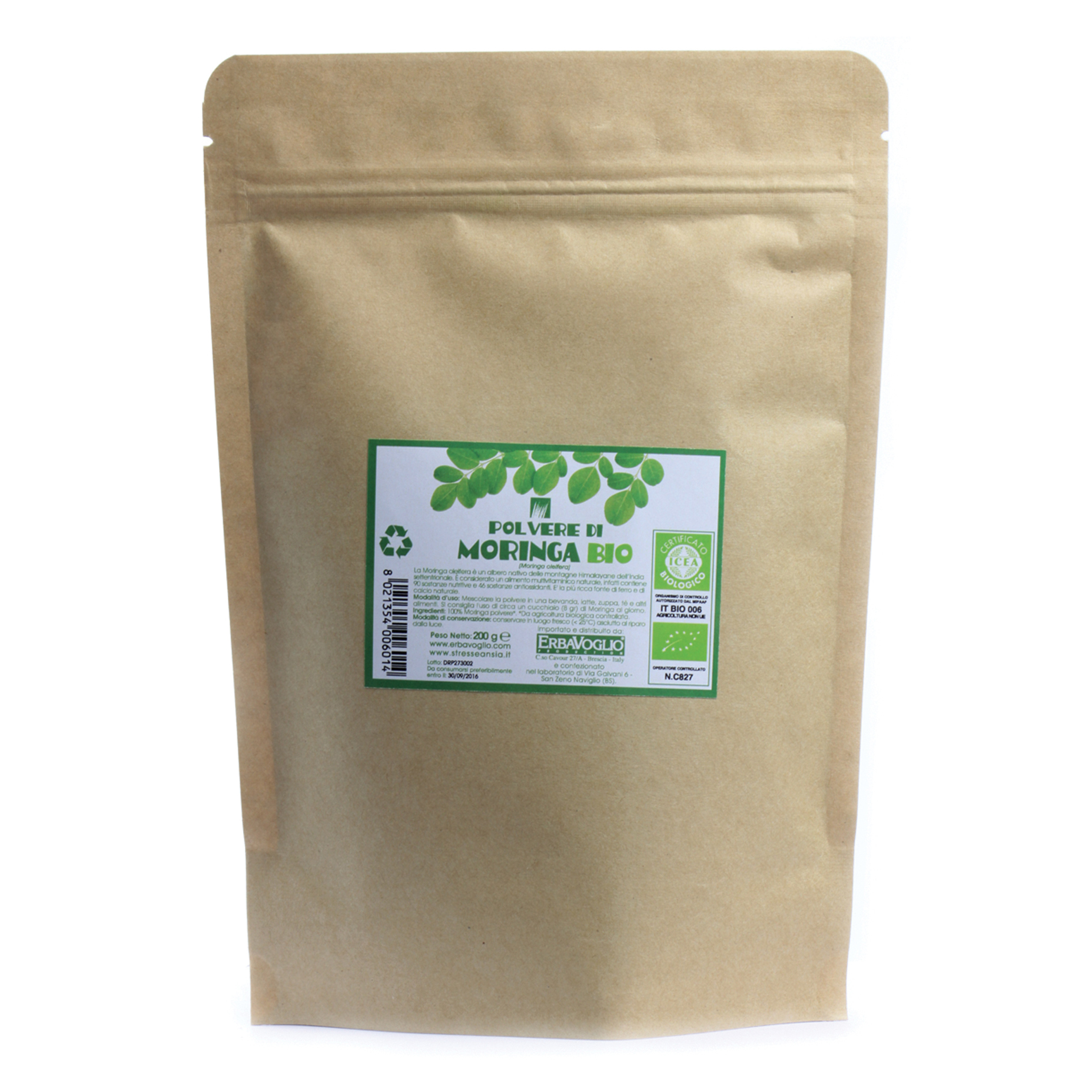 Iswari moringa polvere bio 125 g