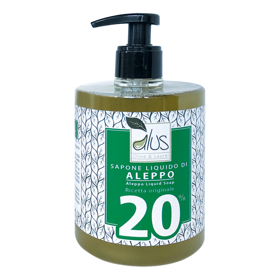 Aleppo sapone liquido 20% 500 ml