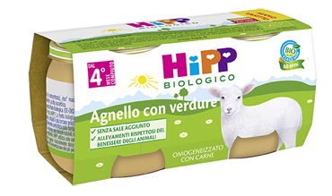 Omo hipp bio agnello/verd.2x80