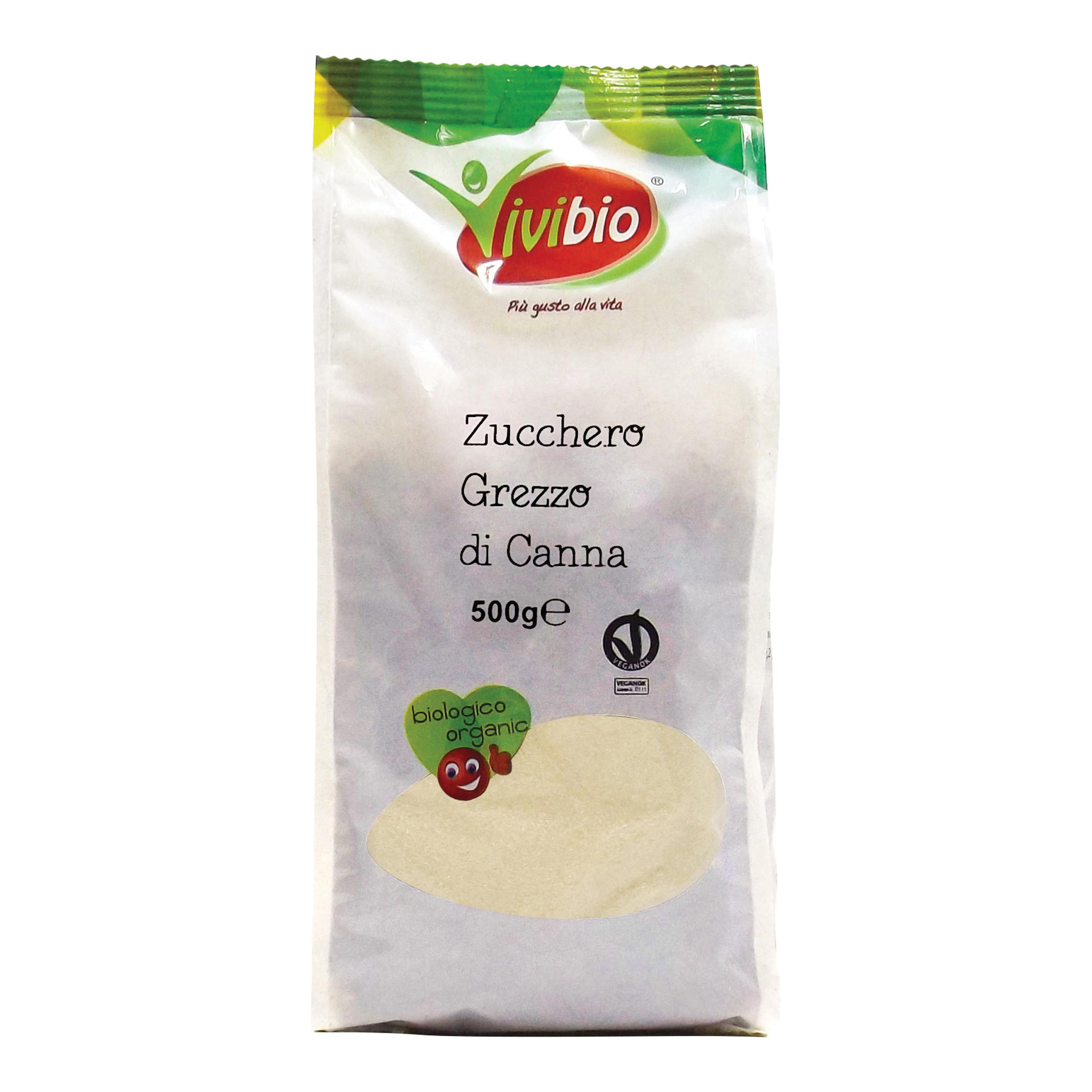 Zucchero grezzo di canna vivibio 500 g
