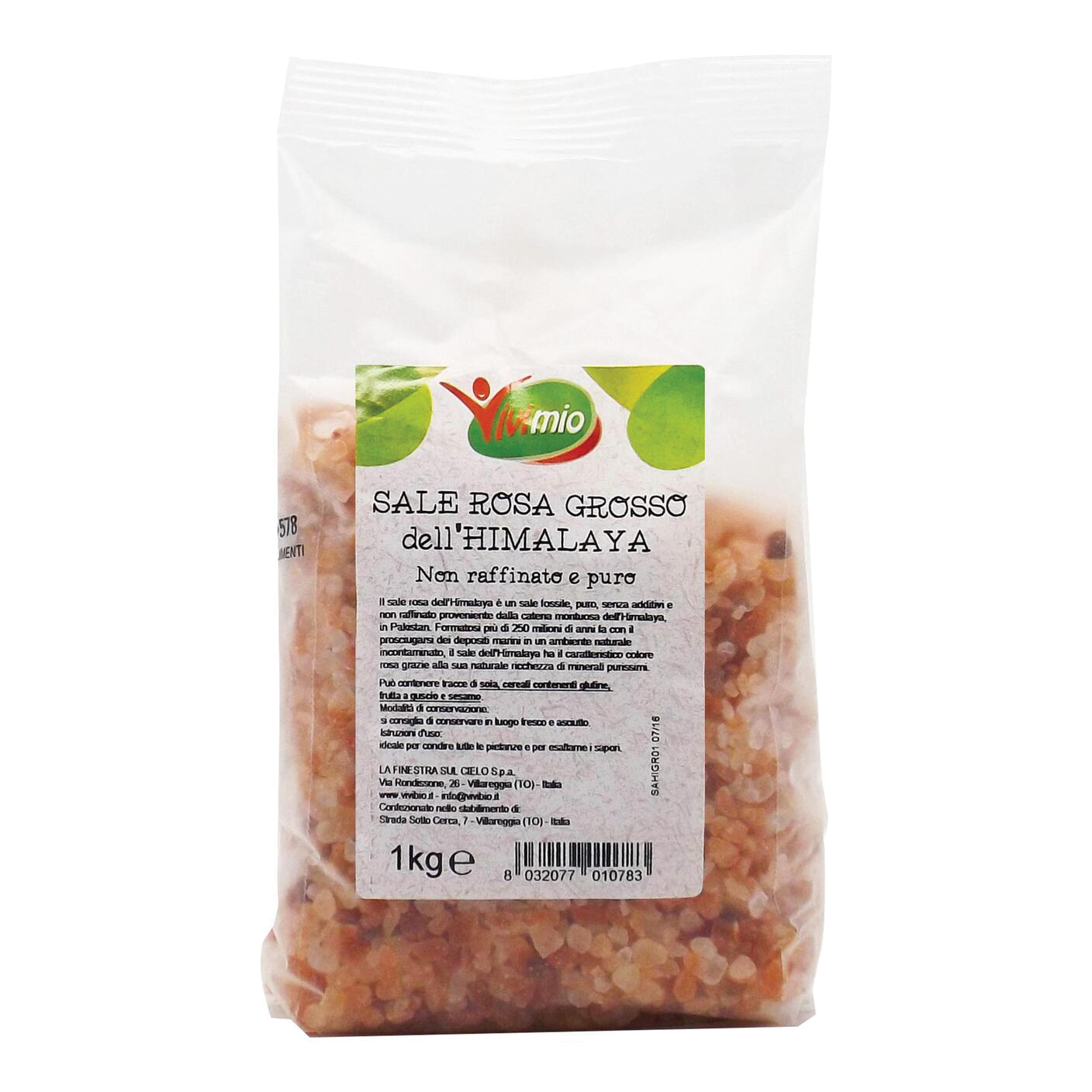 Sale rosa dell himalaya grosso vivimio 1000 g