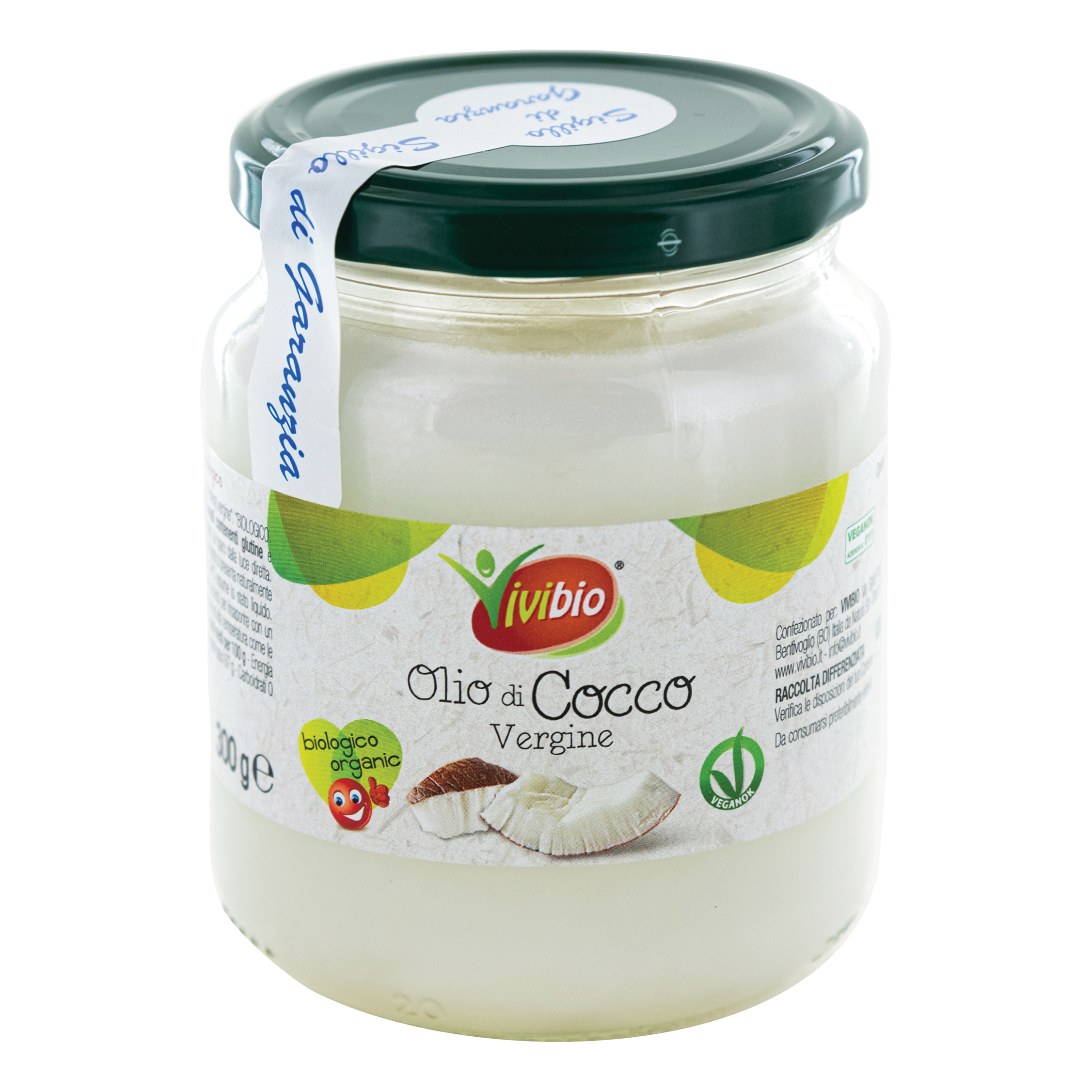 Olio di cocco vergine vivibio 300 ml