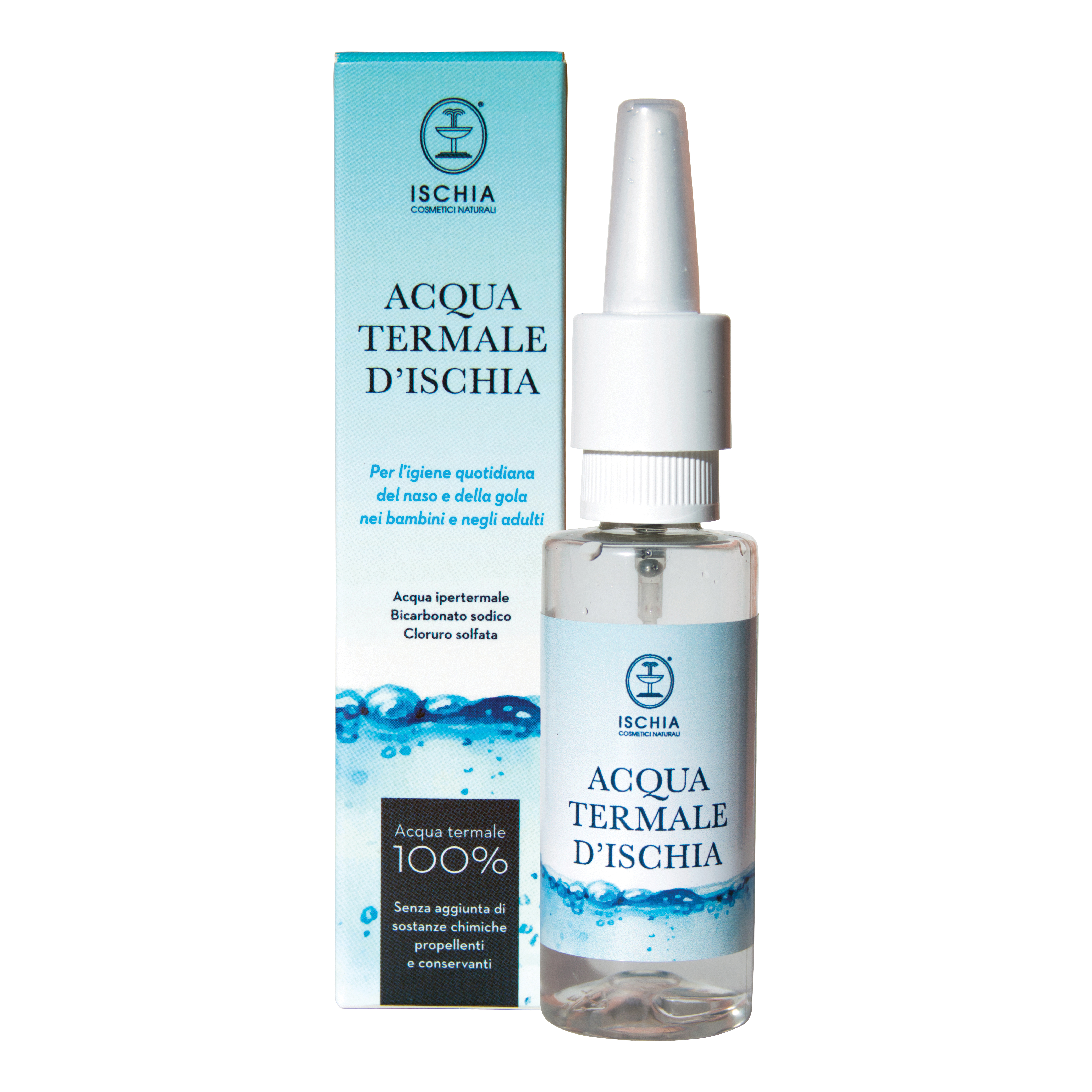 Acqua termale ischia spray n/g