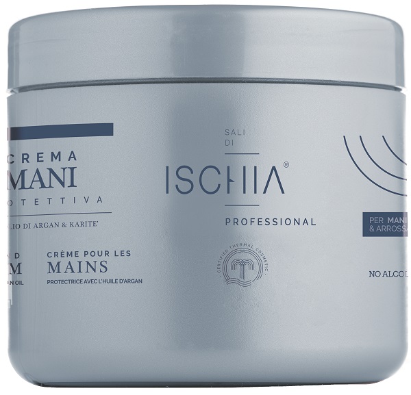 Ischia eau thermale crema mani protettiva argan 500 ml