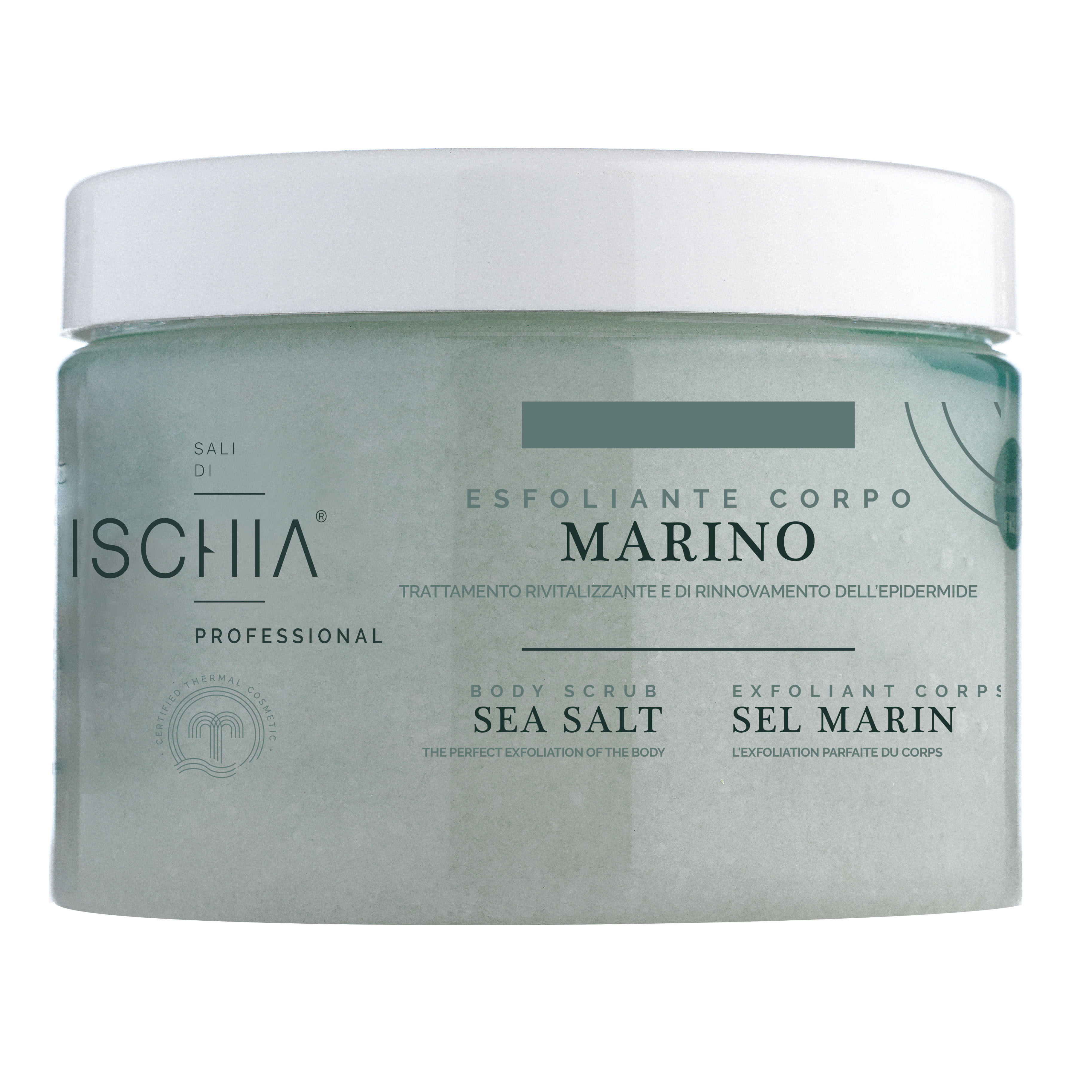 Ischia esfoliante al sale marino 500 ml