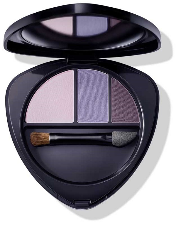 Dr hauschka mallow eyeshadow trio 03 ametrine 4,4 g