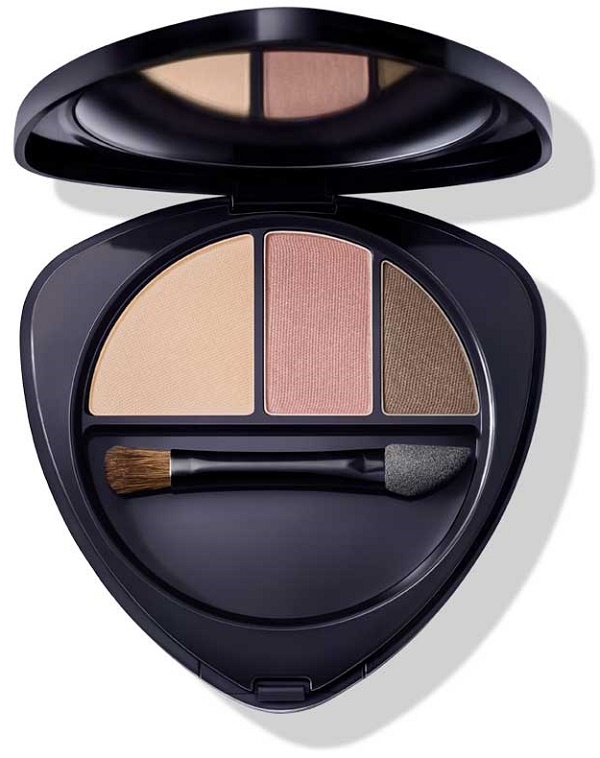 Dr hauschka mallow eyeshadow trio 04 sunstone 4,4 g