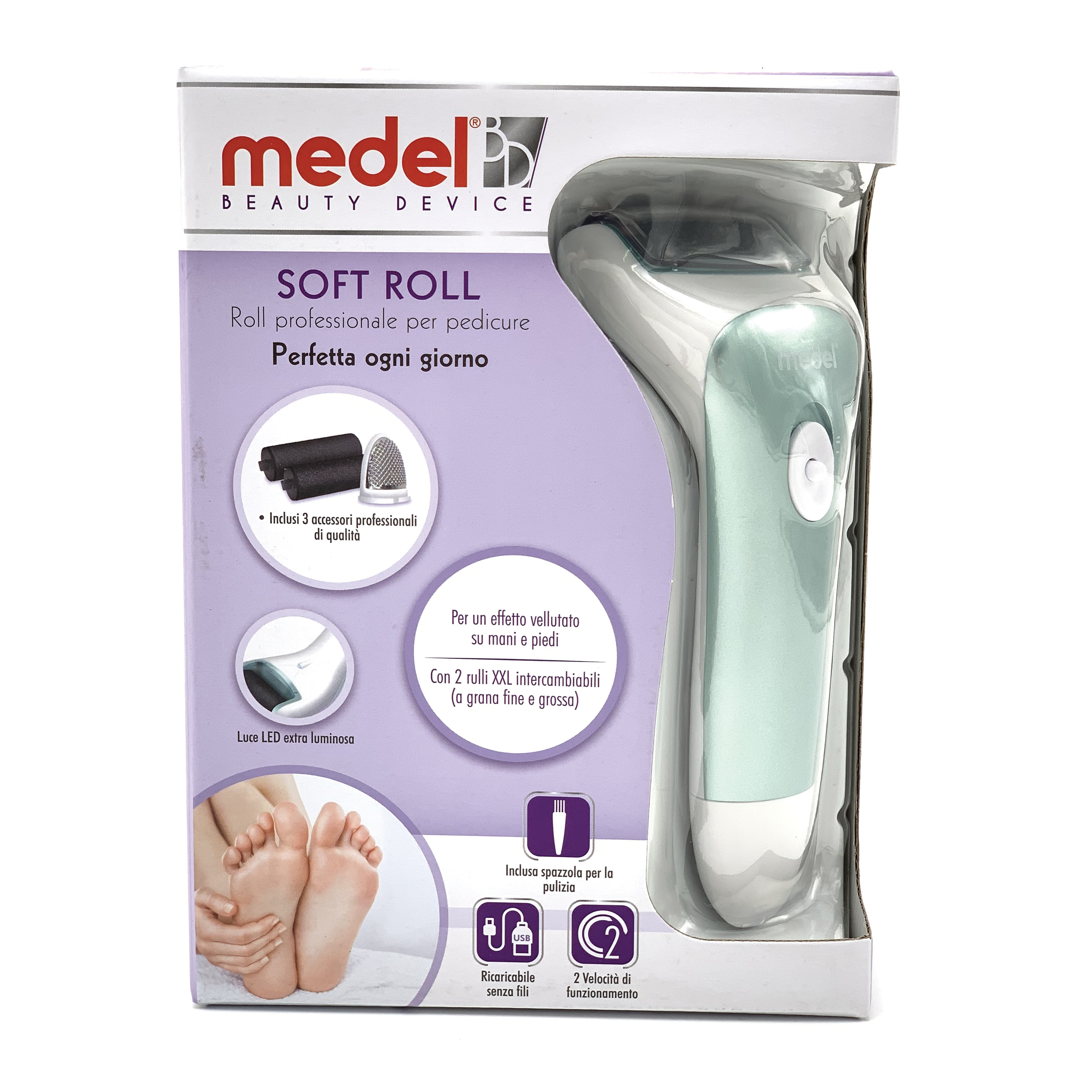 Medel beauty soft roll roll per pedicure