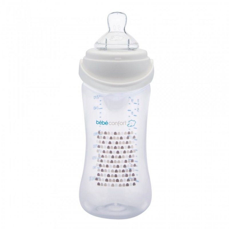 Bebe confort biberon polipropilene 270 ml con manici tettarella silicone perfect sense large new