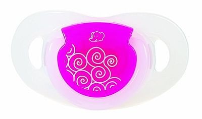 Bebe confort succhietto natural physio silicone 6/18 mesi fucsia 2 pezzi