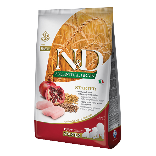 N&amp;d ancestral dog starter puppy 2,5 kg