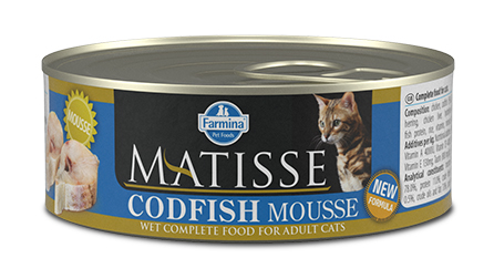 Farmina Gatto Matisse Mousse Adulto Merluzzo 85 Gr