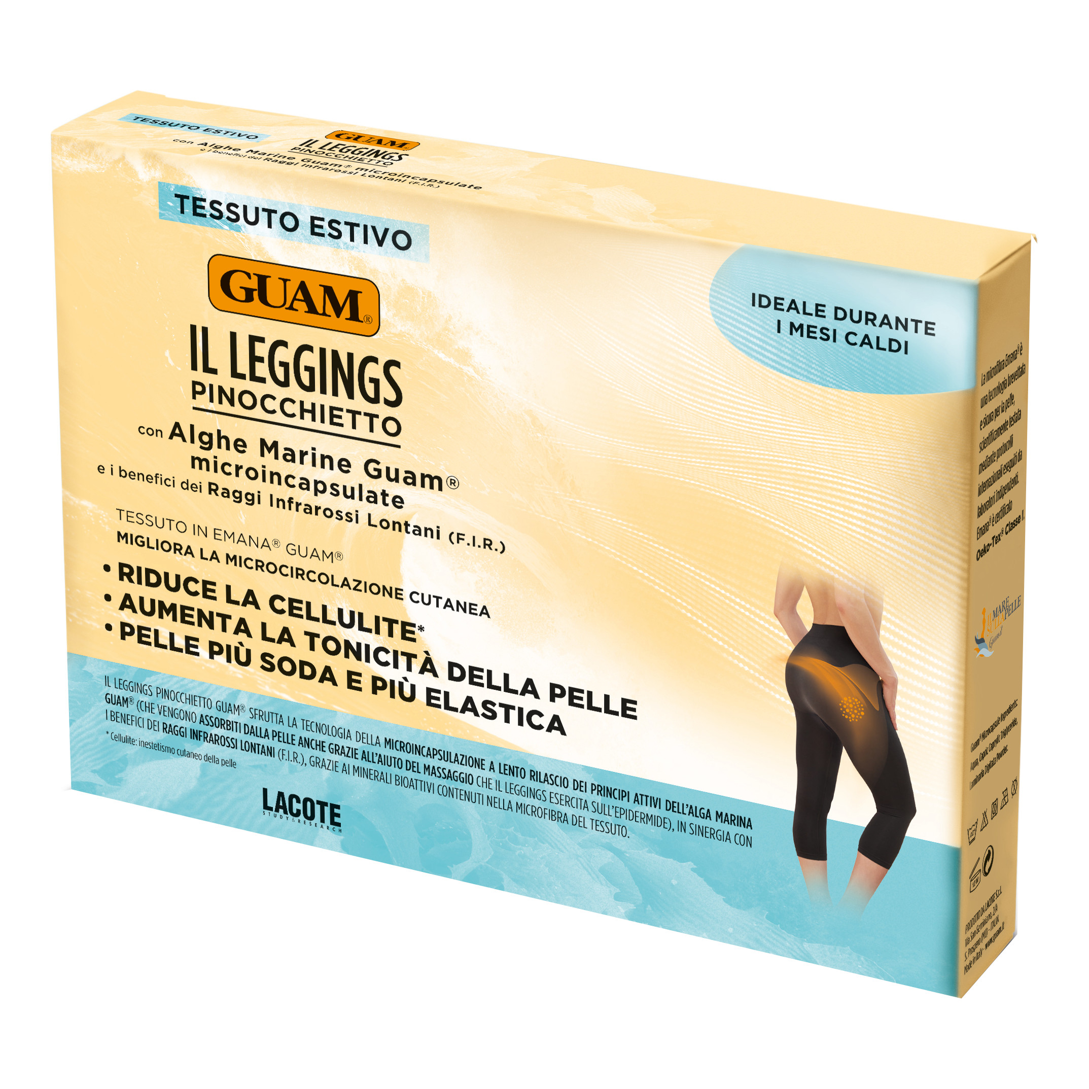 Guam leggings tessuto alghe xs