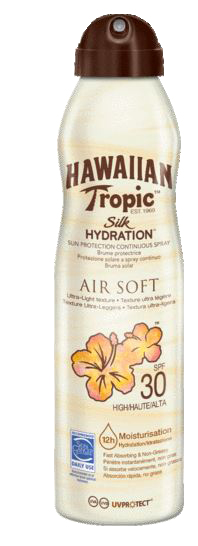Hawaiian tropic can spray air soft spf30 177 ml
