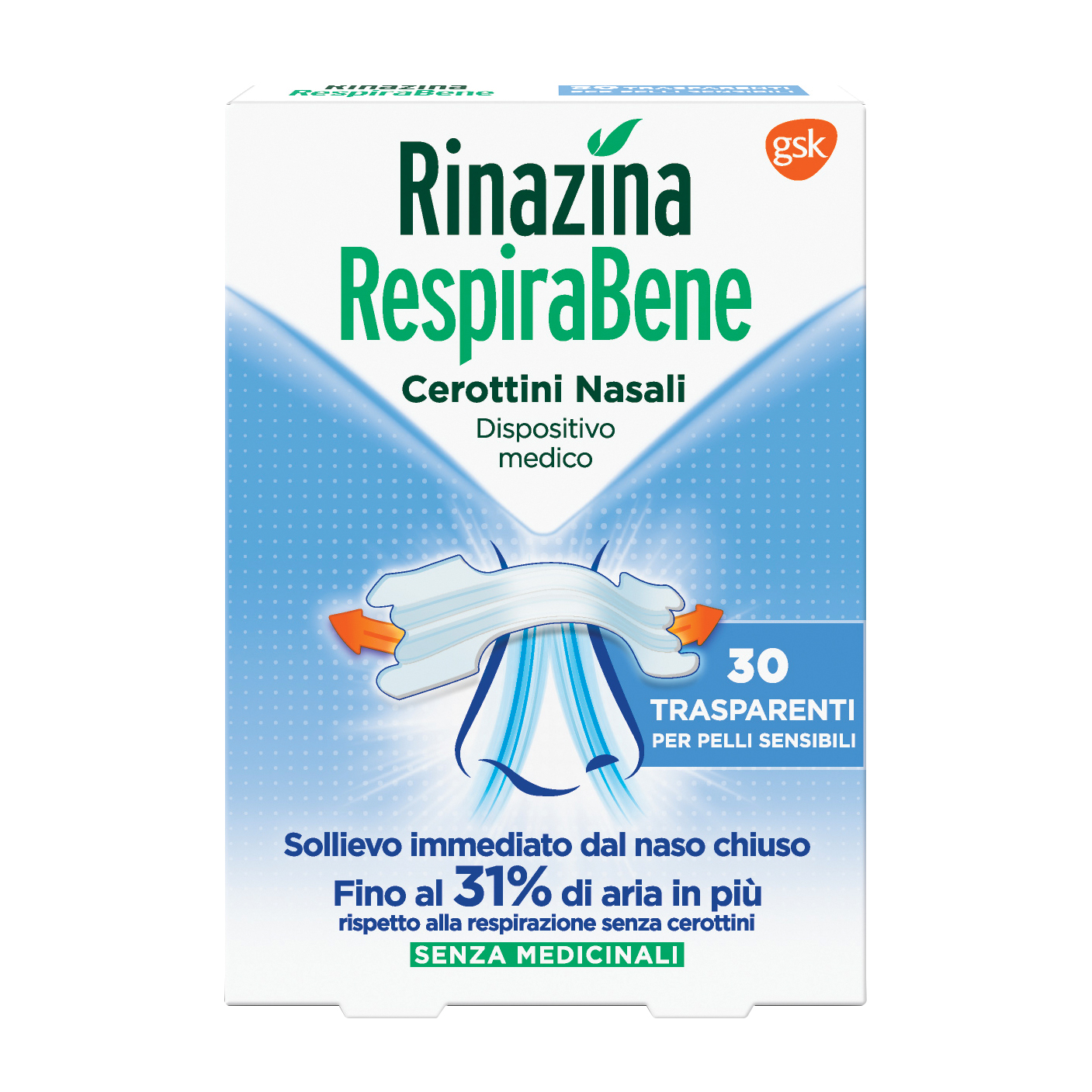 Rinazina Respirabene Tr.30pezzi