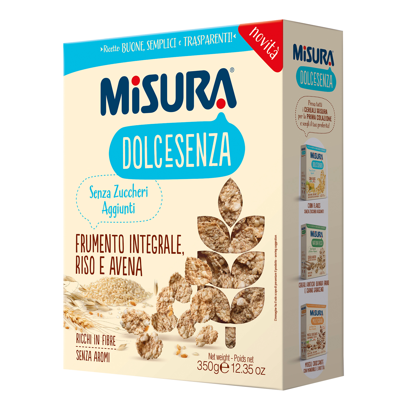 Misura d-senza fiocchi 350g