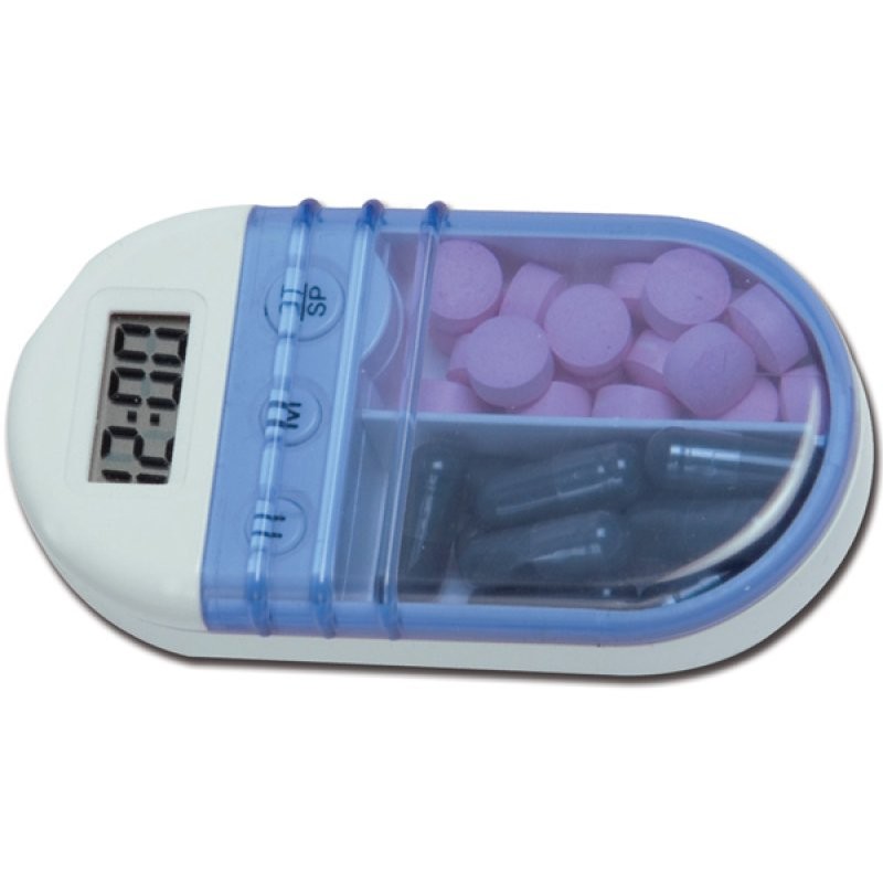 Meds portapillole tascabile con timer