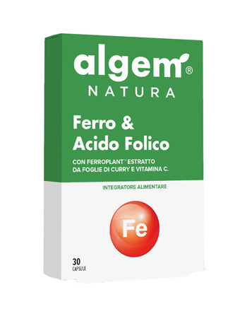 Algem Ferro&acido Folico 30capsule