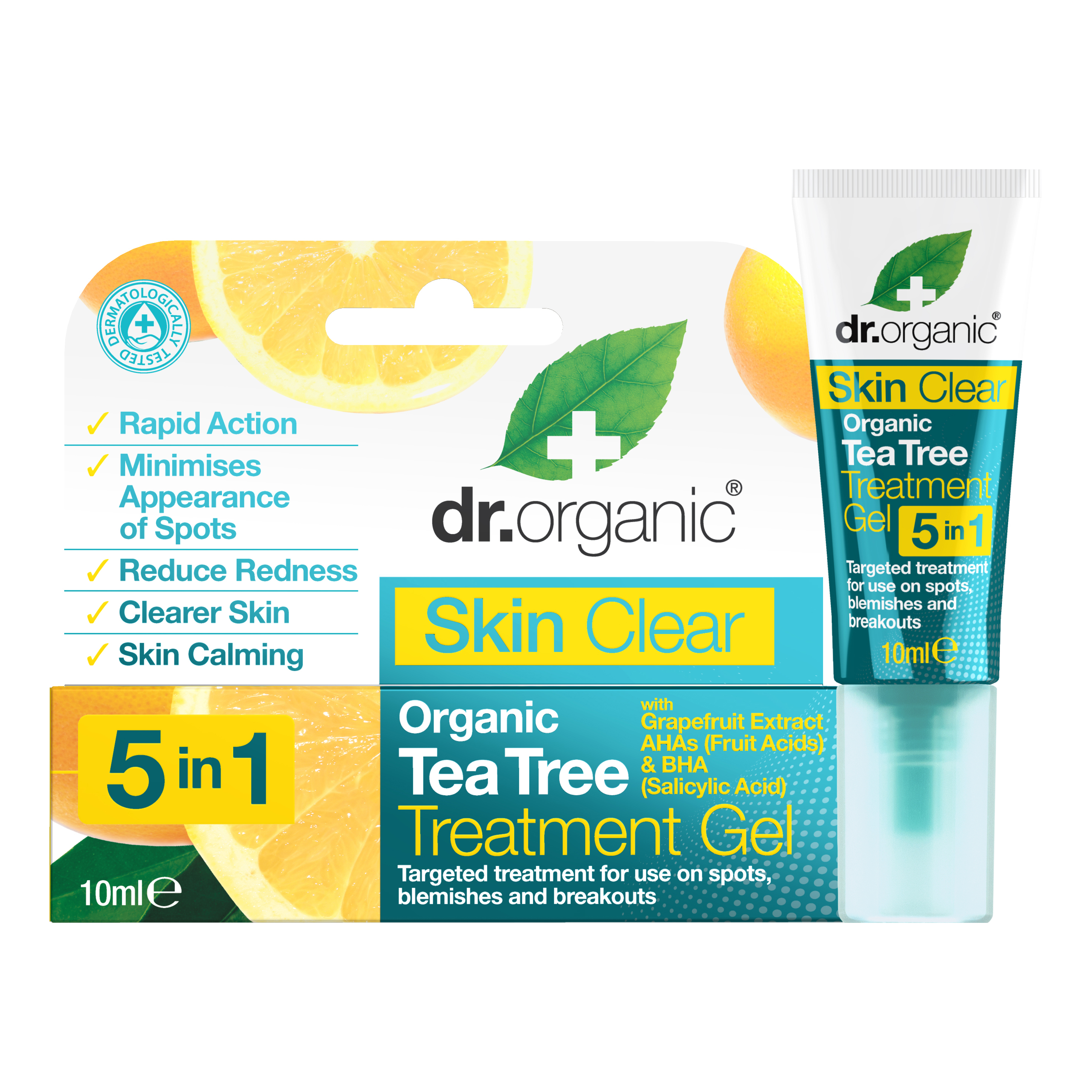 Dr organic skinclear treat gel gel antiimperfezioni 10 ml