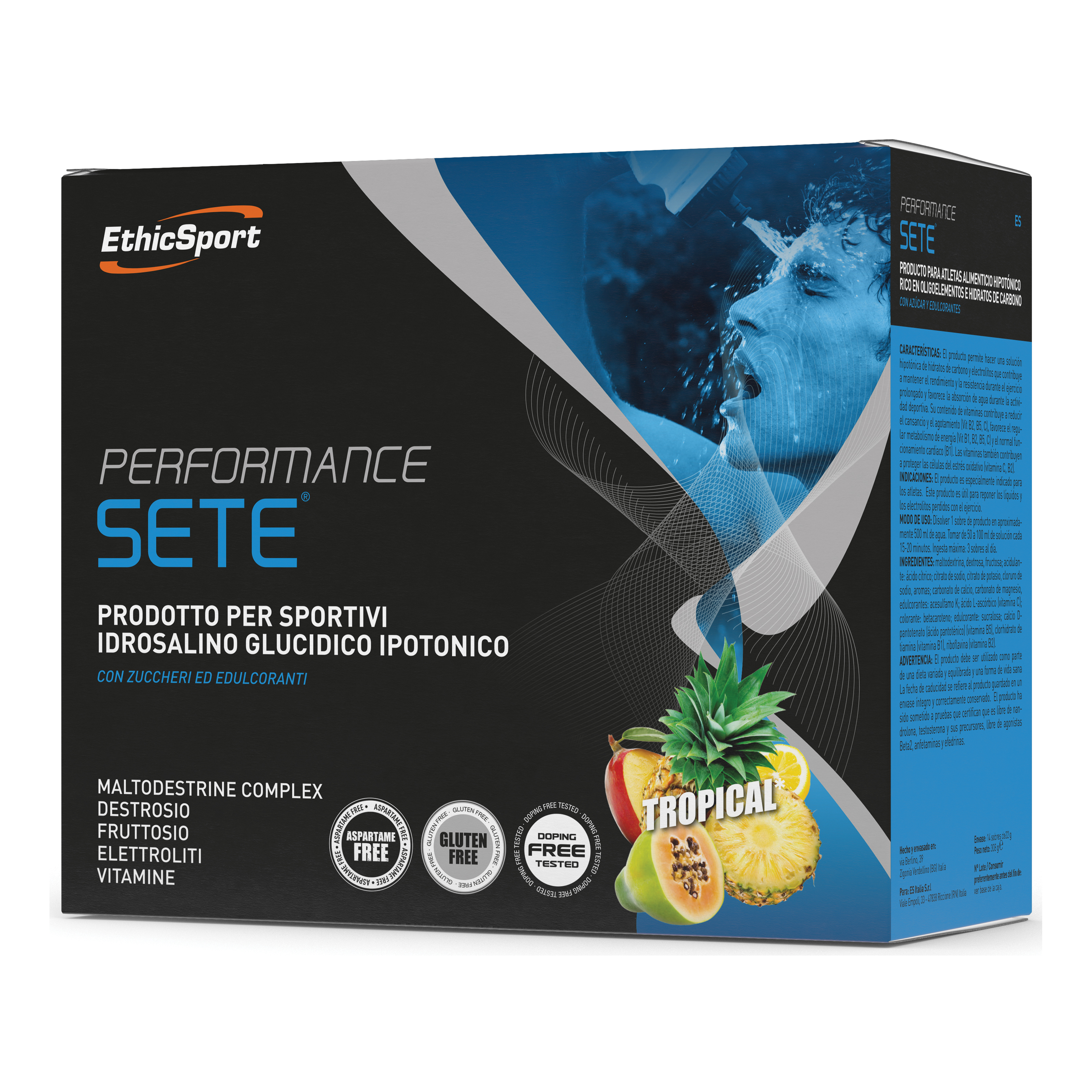 Ethicsport performance sete tropical 14 bustine