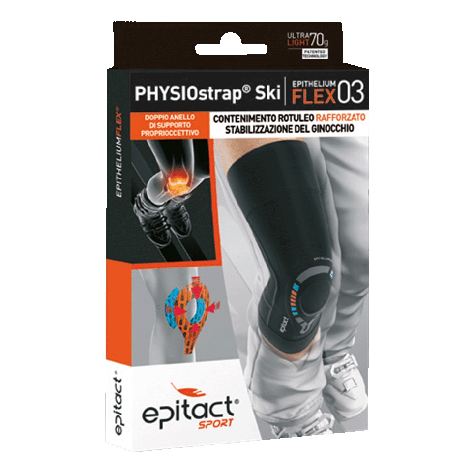 Ginocchiera epitact sport physiostrap ski xs