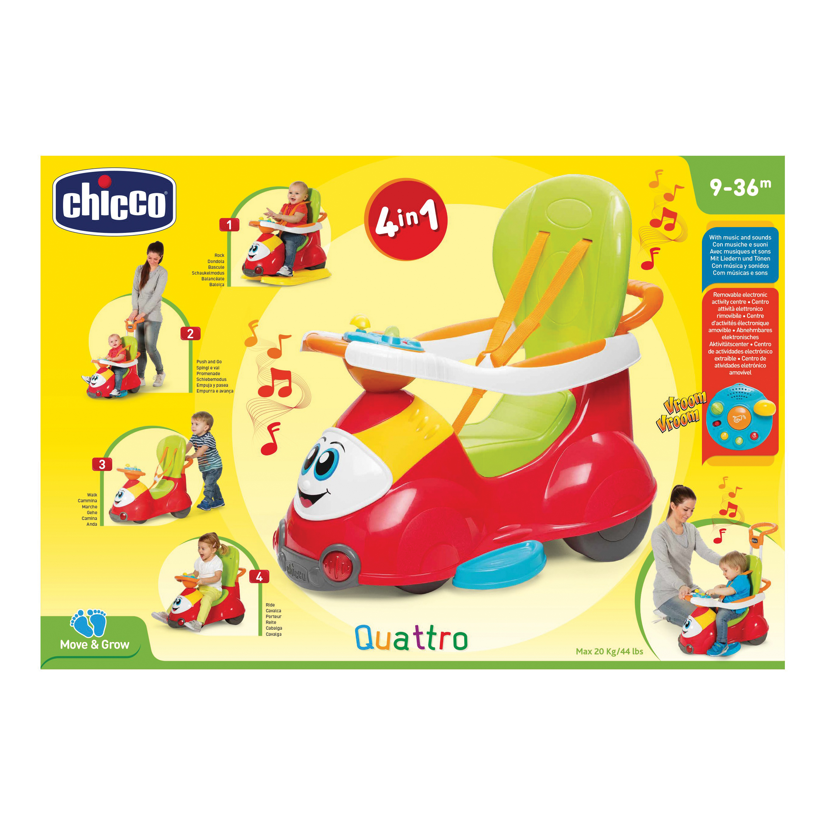 Chicco gioco quattro rosso