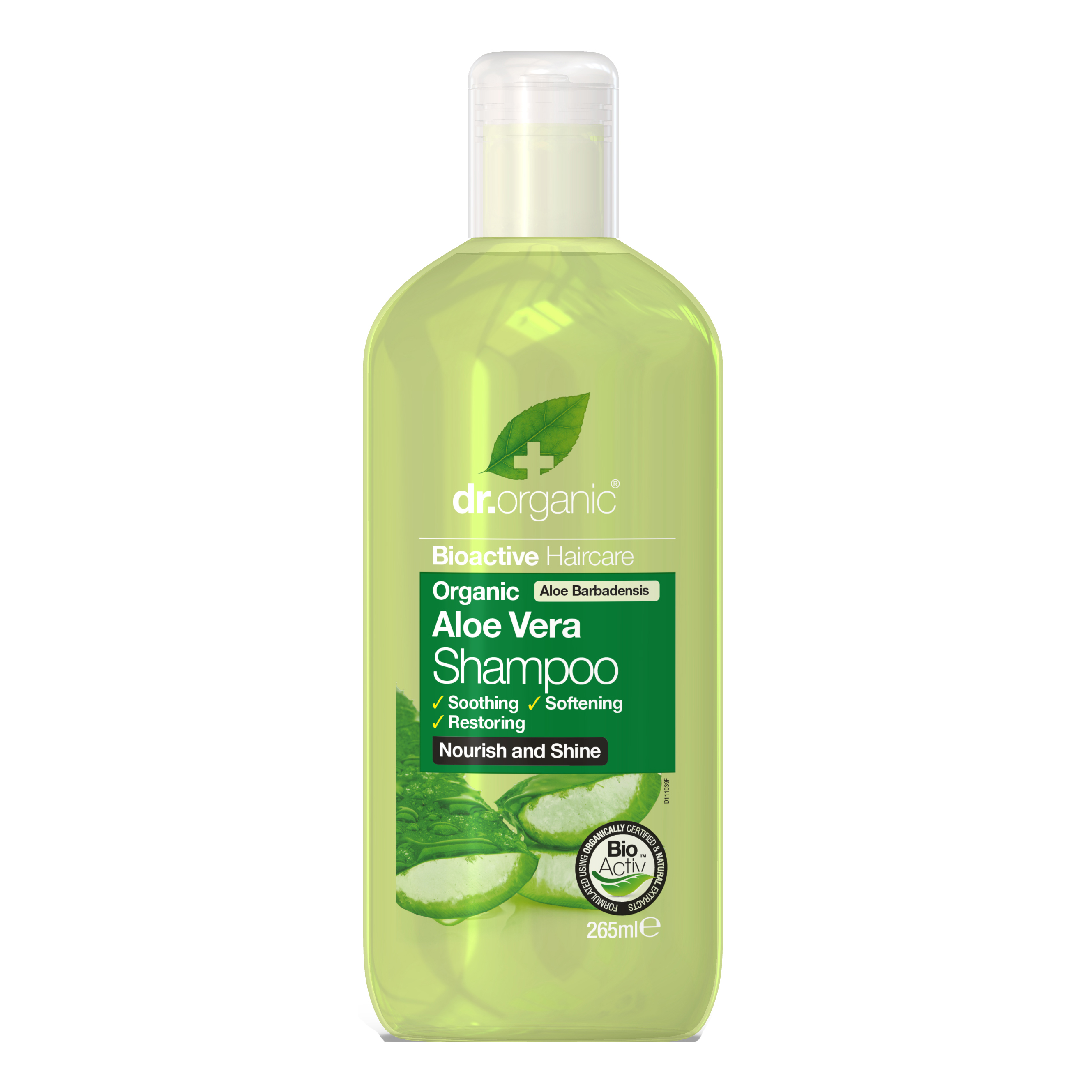 Dr organic aloe shampoo 265 ml