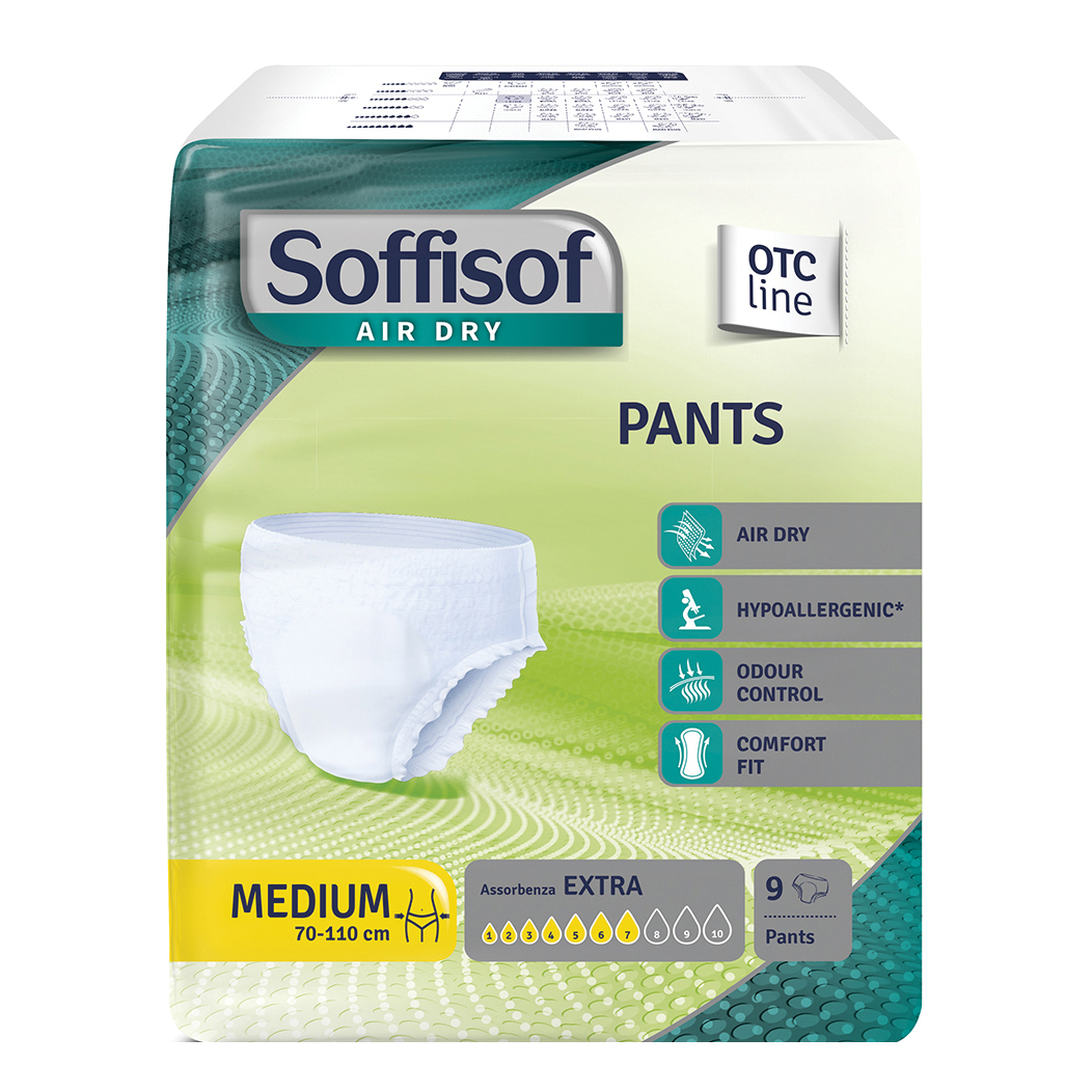Soffisof Airdry Pant Ex M 9pezzi