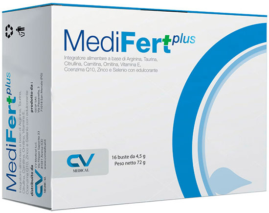 Medifert plus 16 Bustine4,5g