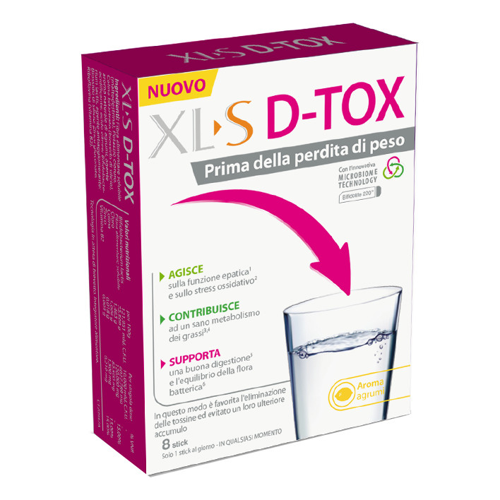 Xls d tox 8stickpack