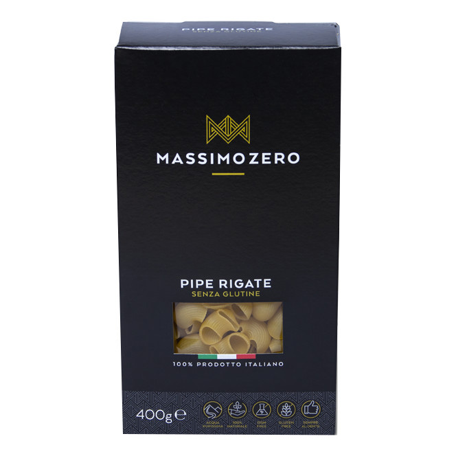 Massimo zero pipe rigate 400g