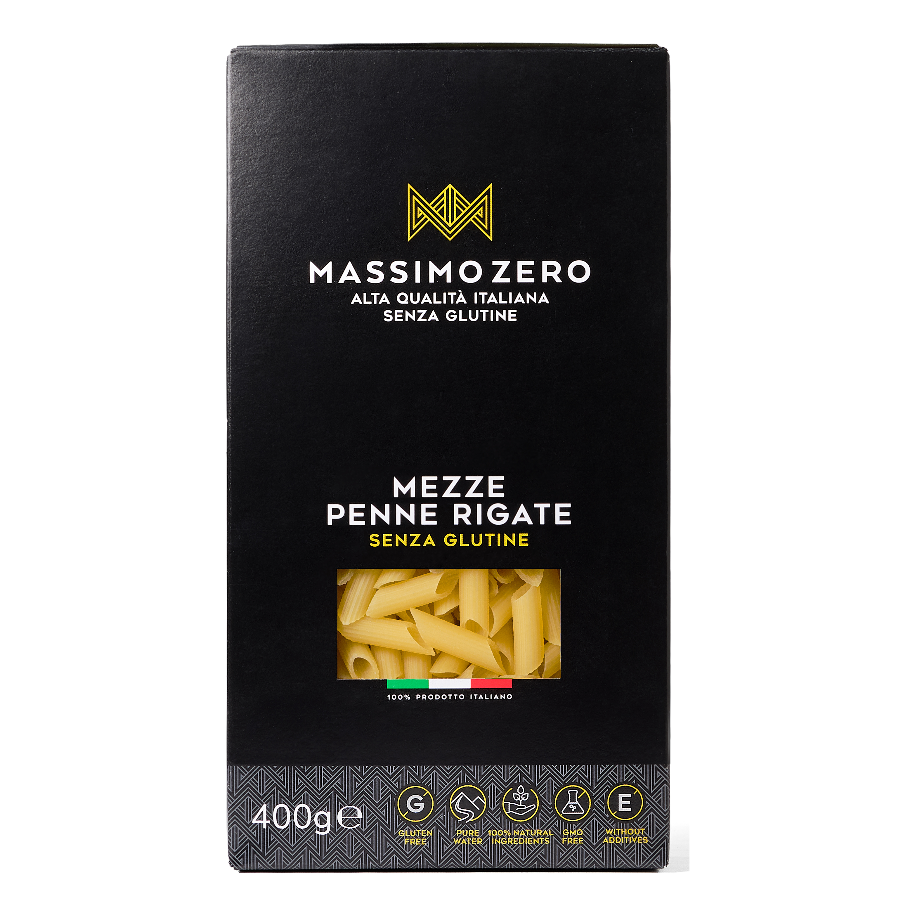 Massimo zero mezze penne rigate 400g