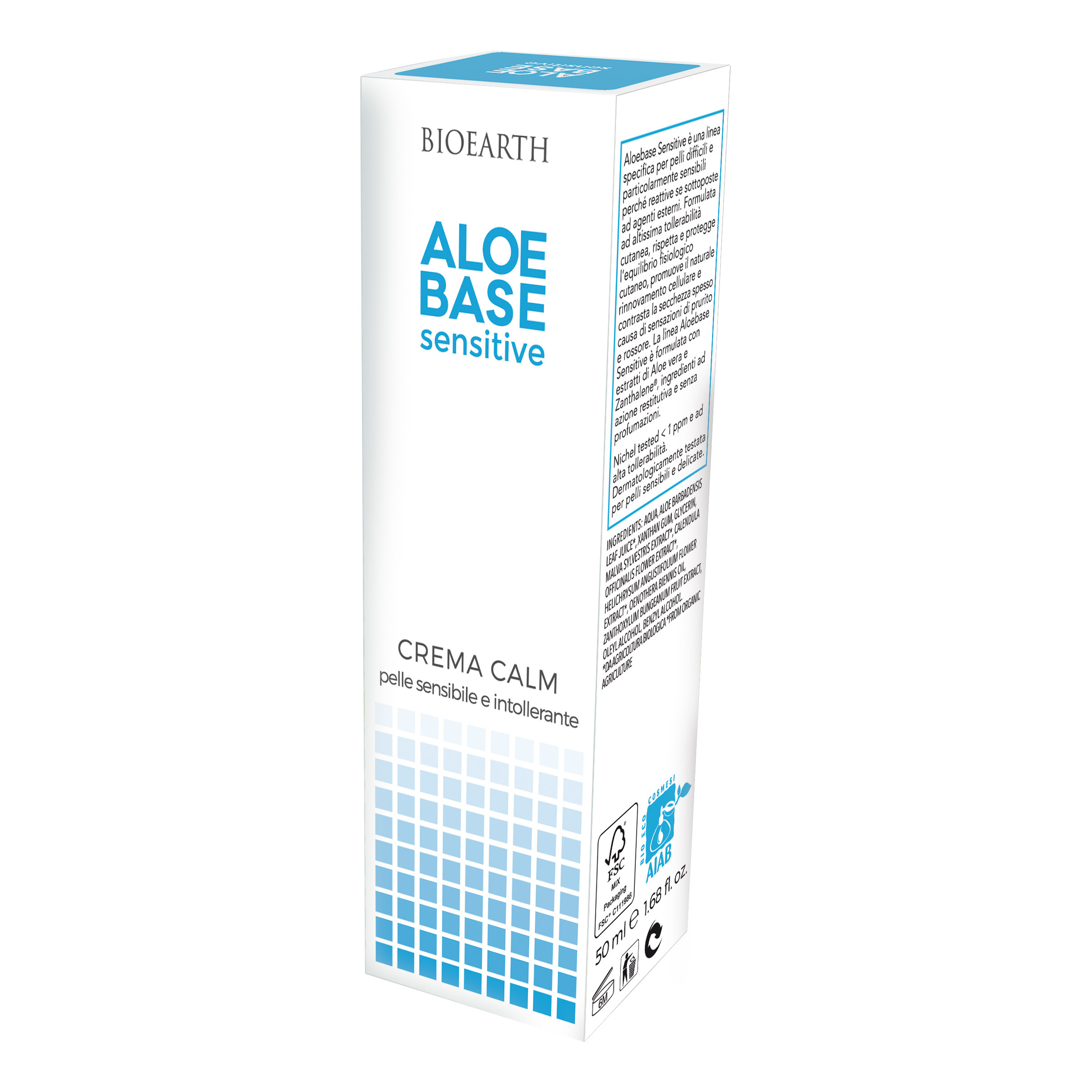 Aloebase sensitive crema calmante 50 ml