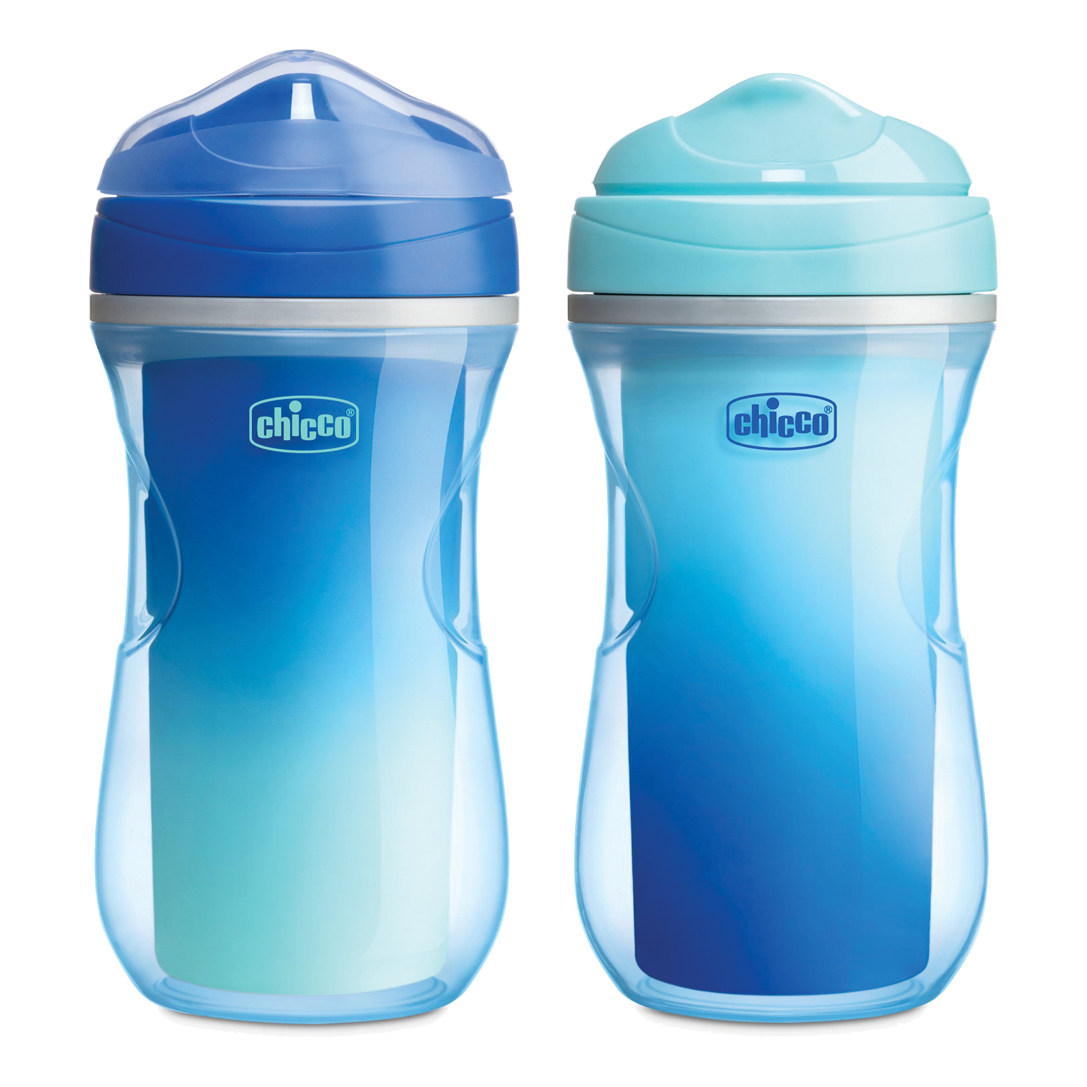 Chicco Active Cup Tazza 14M+ Capacità 266 ml Colore Azzurro 1 Pezzo
