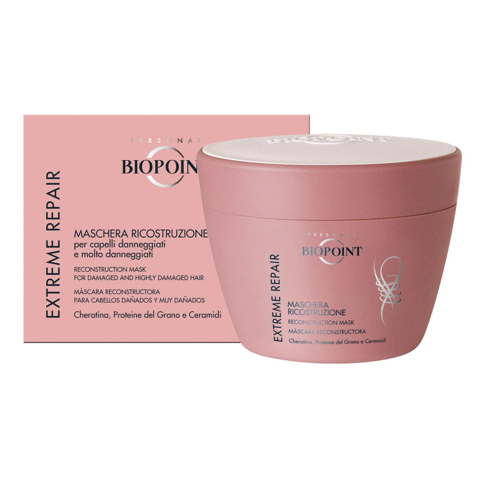 Biopoint extreme repair maschera riparazione per capelli danneggiati 200 ml