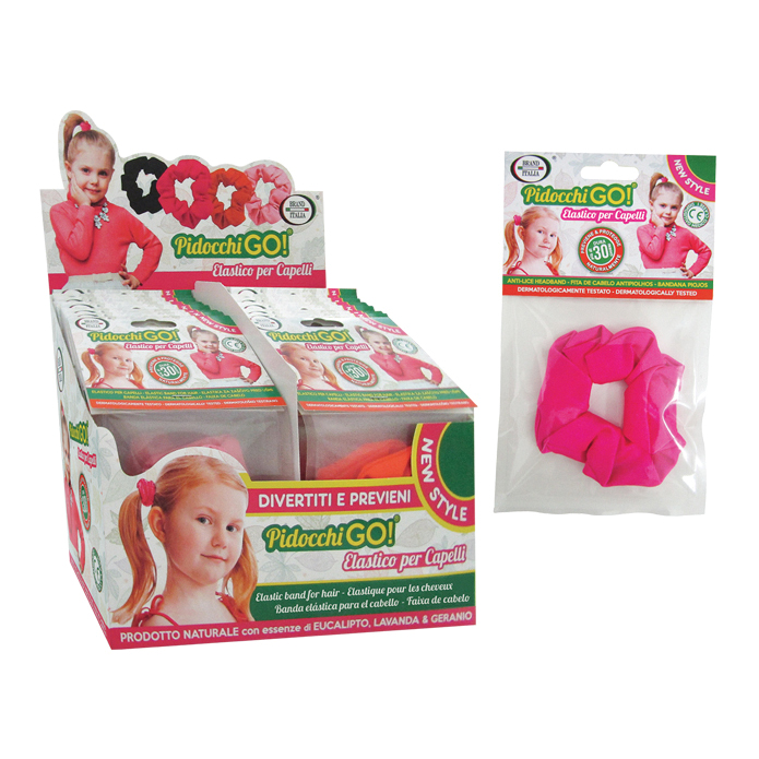 Elastico per capelli per prevenire e proteggere dai pidocchi pidocchi go