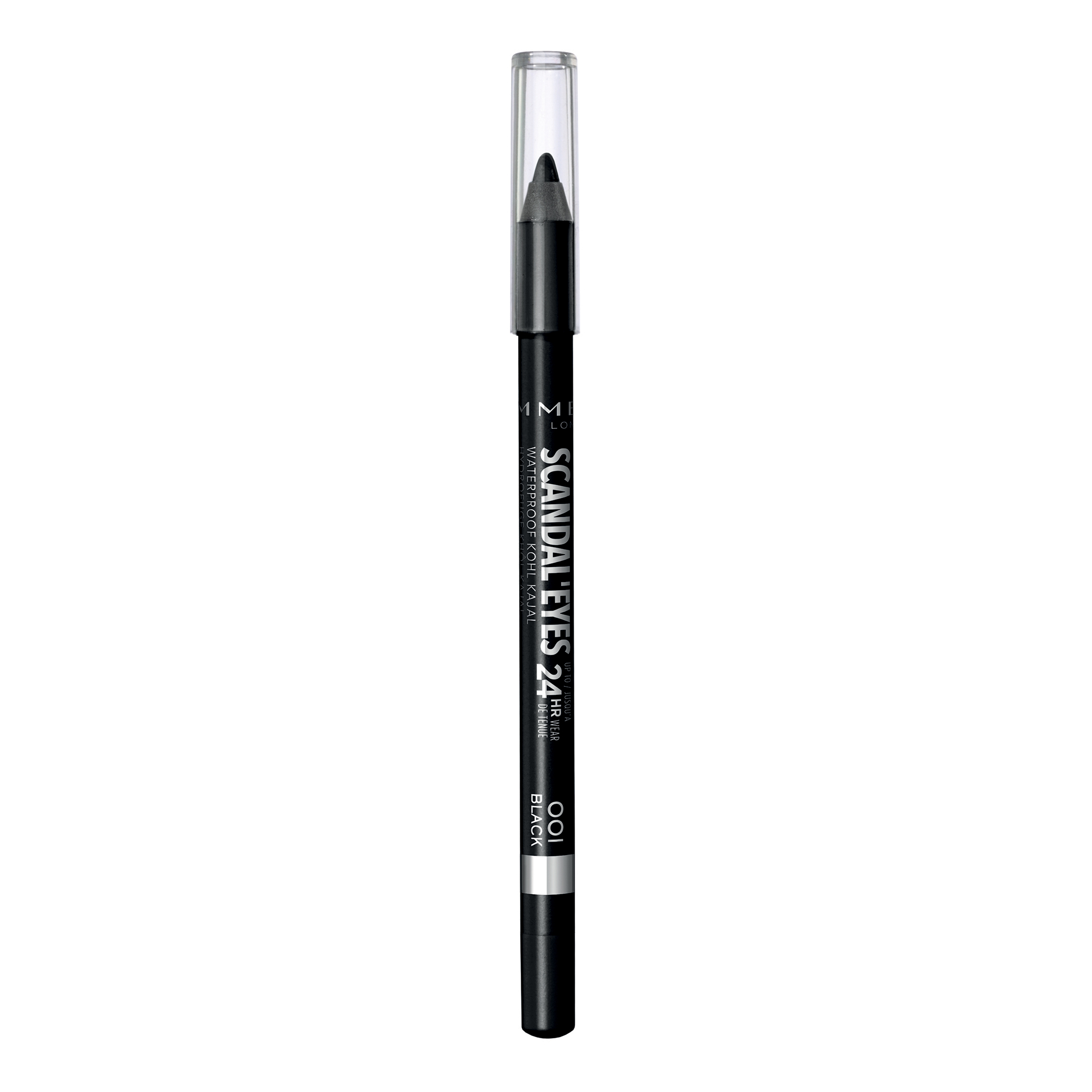 RIMMEL - Scandal'Eyes - Matita Occhi Kajal Waterproof N.001 Black