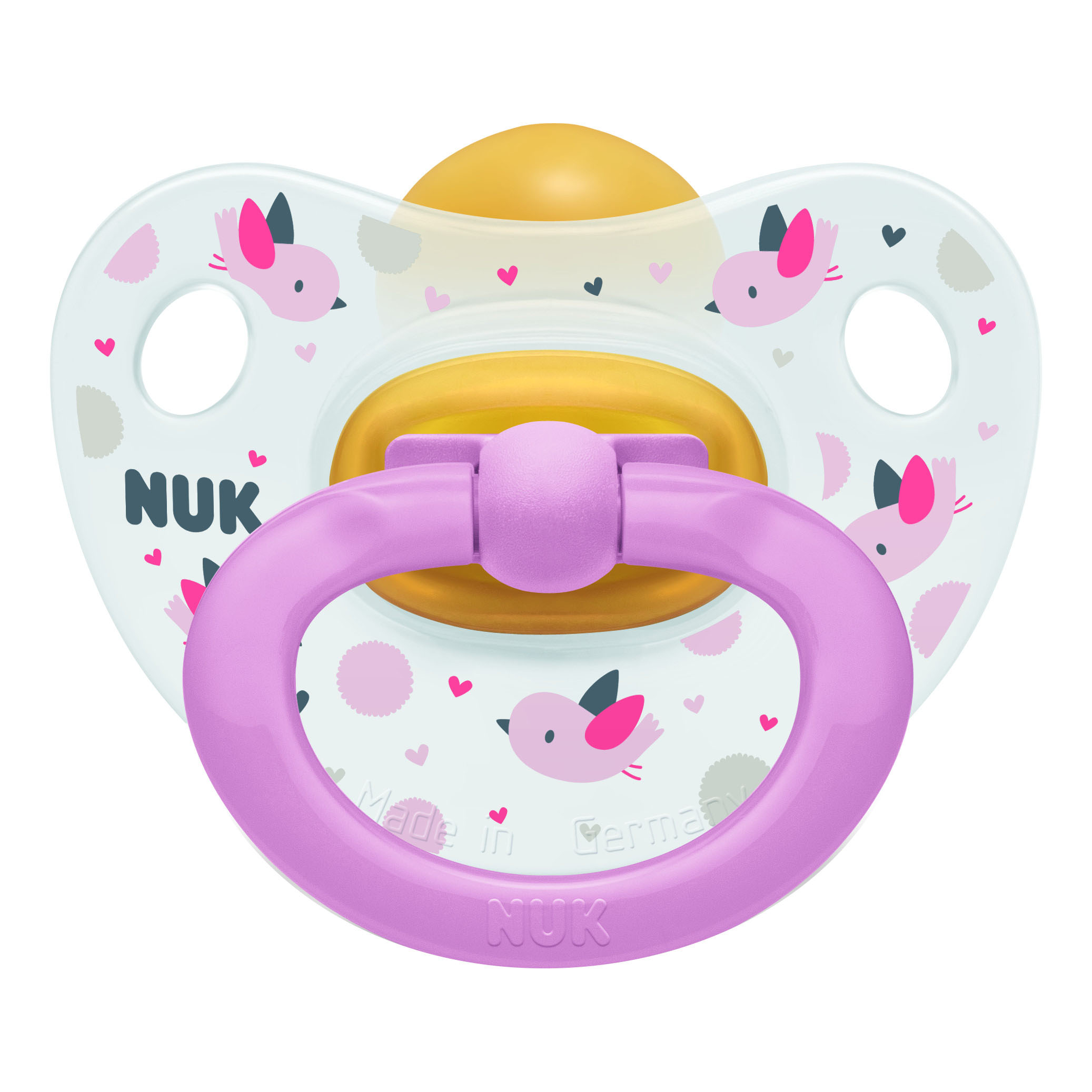 Nuk succhietto happy kids lattice 6-18 mesi 2 pezzi