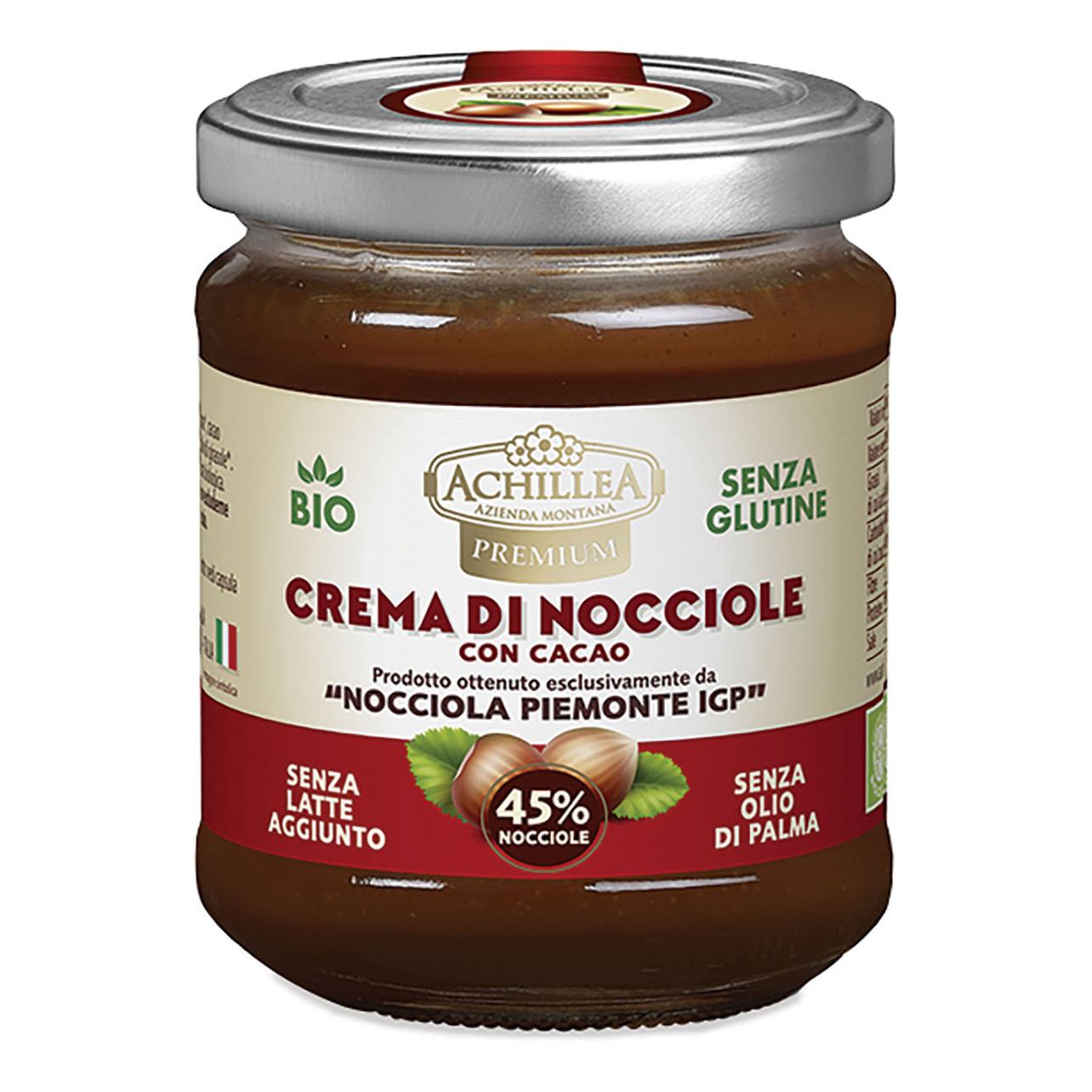 Achillea Crema Nocciole e Cacao 180g
