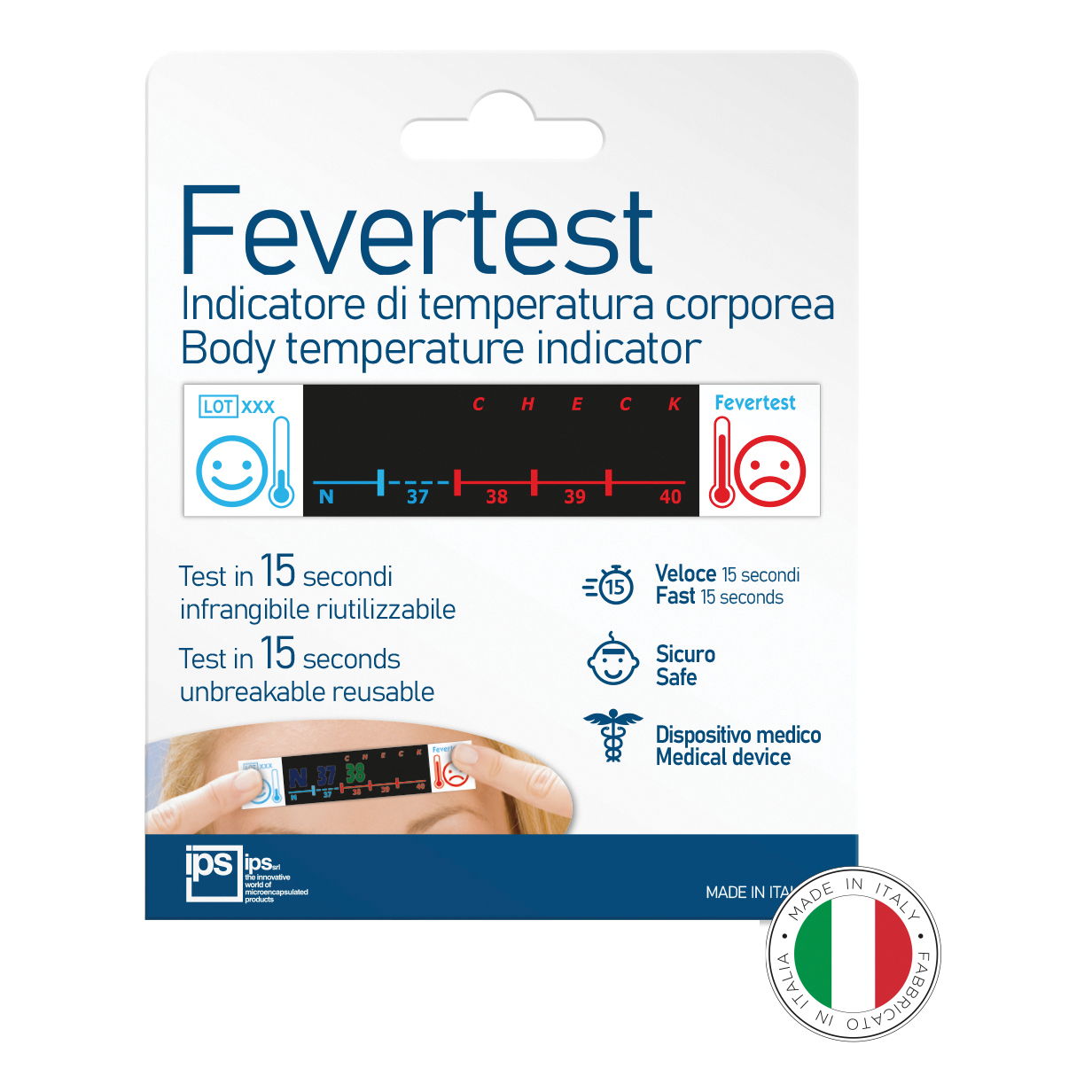 Fevertest termo febbre 2 str.