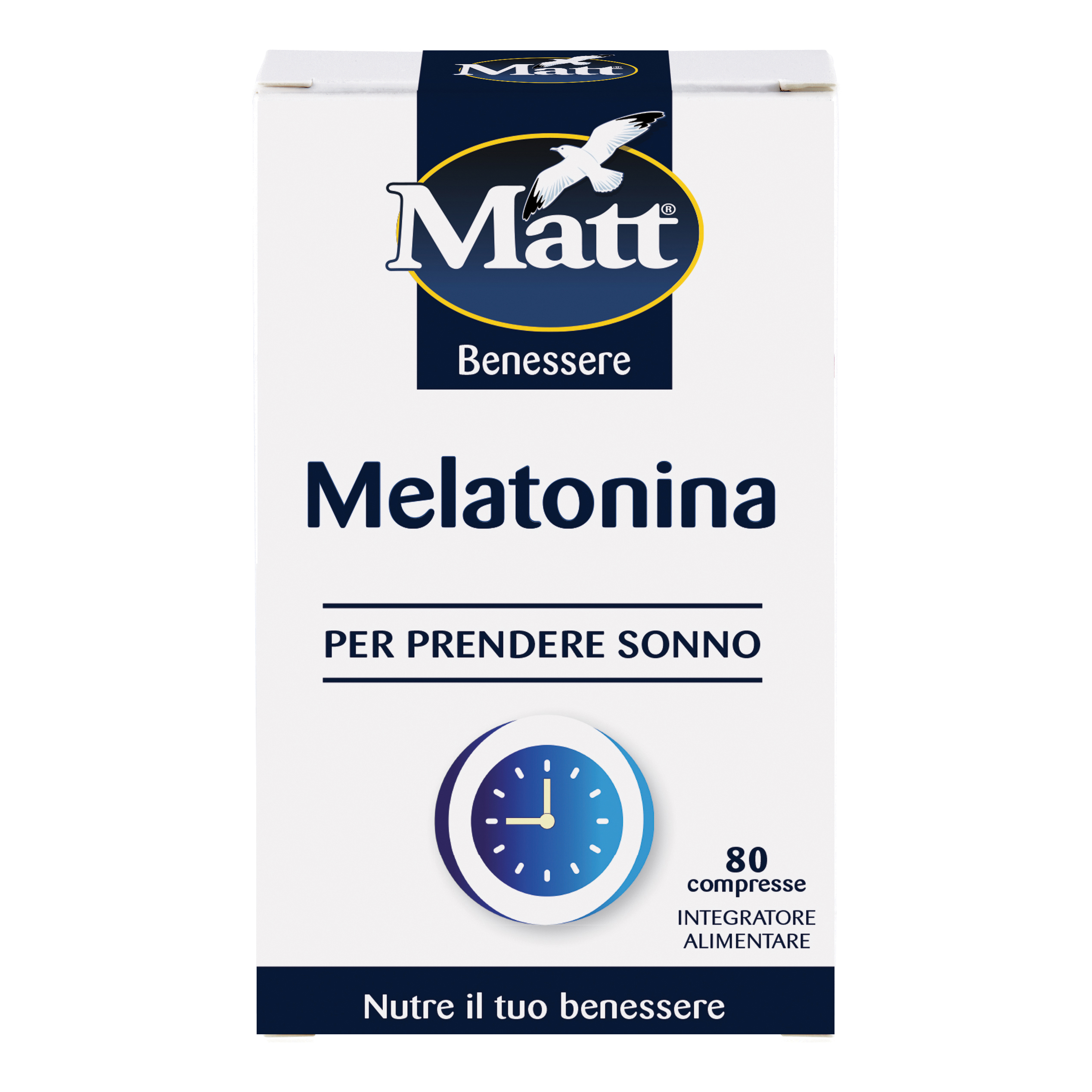 Matt Benessere Melatonina 80 Compresse